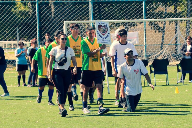 Con más de 200 futbolistas, comenzó la Liga Provincial de Fútbol 5 adaptado