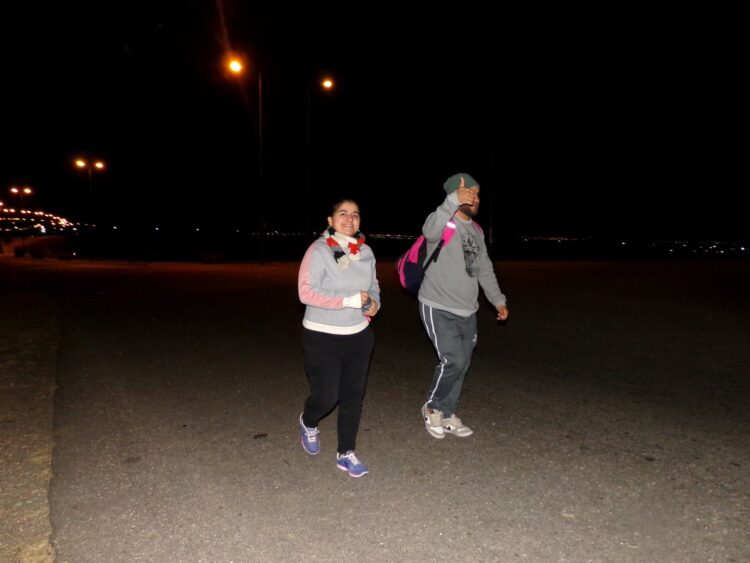 Peregrinos comenzaron su marcha al Cristo de la Quebrada