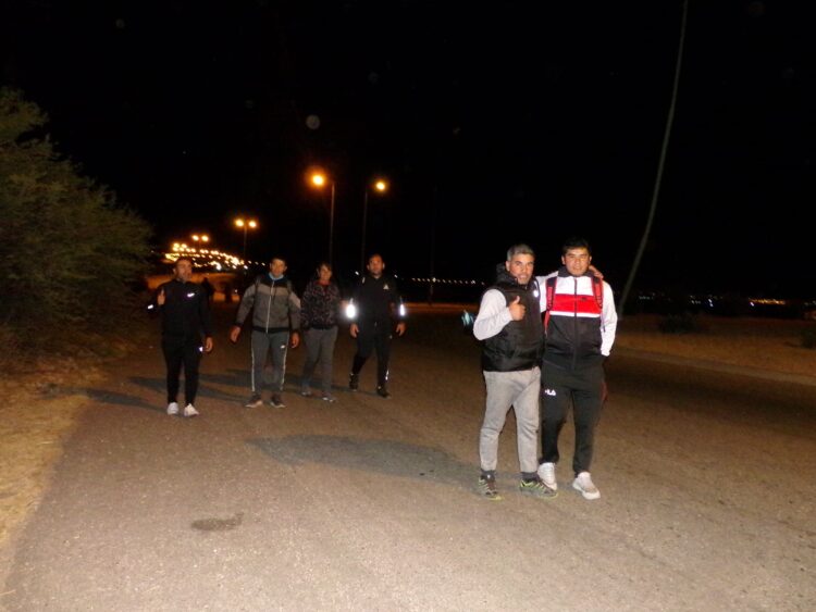 Peregrinos comenzaron su marcha al Cristo de la Quebrada