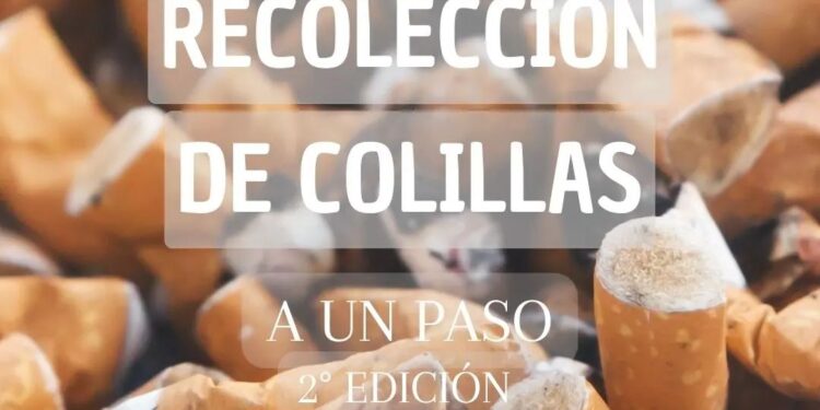 El grupo de ambientalistas “Vestime de Verde” realizarán una nueva jornada de recolección de colillas de cigarrillos