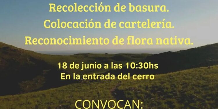 Primer Jornada de Puesta en Valor del Cerro de la Cruz