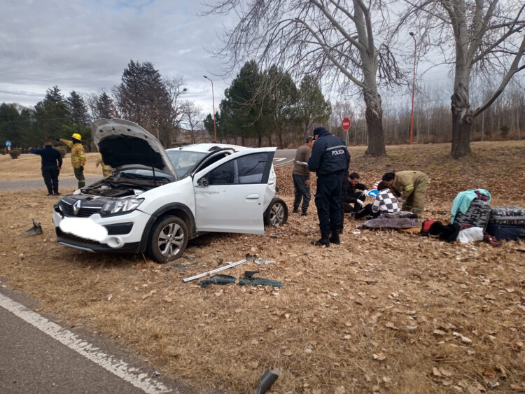 Accidente vehicular en ruta 9 intersección con Autopista Los Puquios