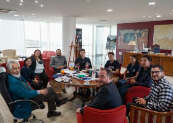 El recientemente conformado Centro de Estudiantes de la Escuela “Avé Lallemant” fue recibido por el gobernador