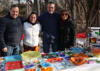Artesanos, música y alegría en el Monumento al Pueblo Puntano de la Independencia