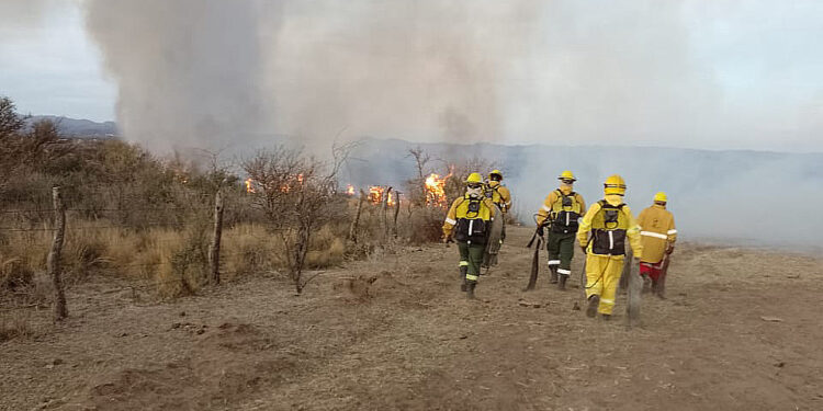 Controlaron el incendio en cercanías de Donovan