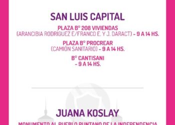 “La Vacuna en tu Barrio” llega esta semana a vecinos de la ciudad