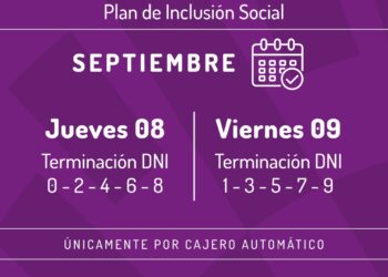 Este jueves y viernes cobrarán los beneficiarios de Inclusión