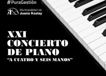 Concierto de piano en el Centro Cultural.