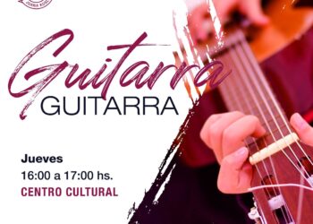 Se brindará un taller municipal de guitarra en el Centro Cultural
