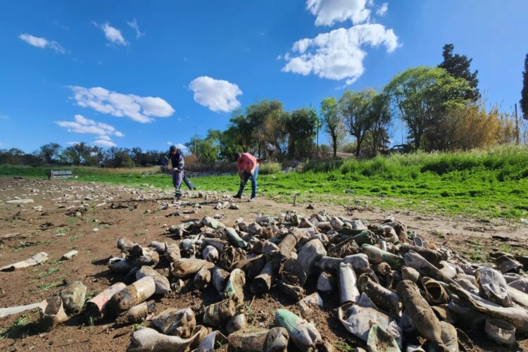 Plan Integral de Mantenimiento de Peridiques: Intensos trabajos en el Dique Cruz de Piedra