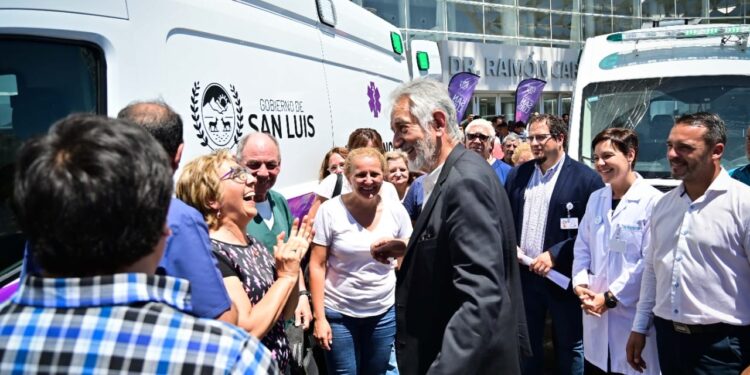 Cuatro nuevas ambulancias para el departamento Pueyrredón. Una será para el hospital de Juana Koslay