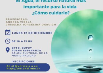 Talleres: “El Agua, el recurso natural más importante para la vida”.