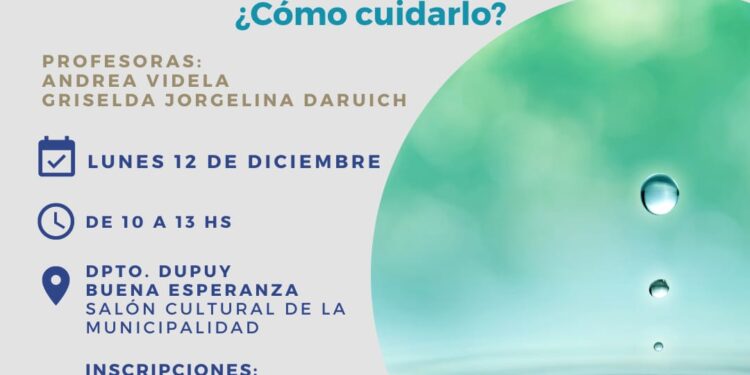 Talleres: “El Agua, el recurso natural más importante para la vida”.