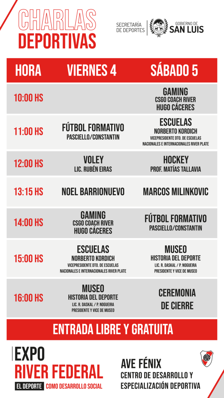 Hoy empieza la Expo River Federal en el Ave Fénix