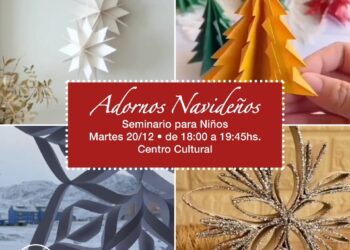 Seminario para niños sobre diseño de adornos de navidad