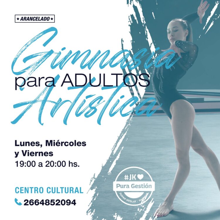 Nuevas clases de Gimnasia Artística en el Centro Cultura de Juana Koslay