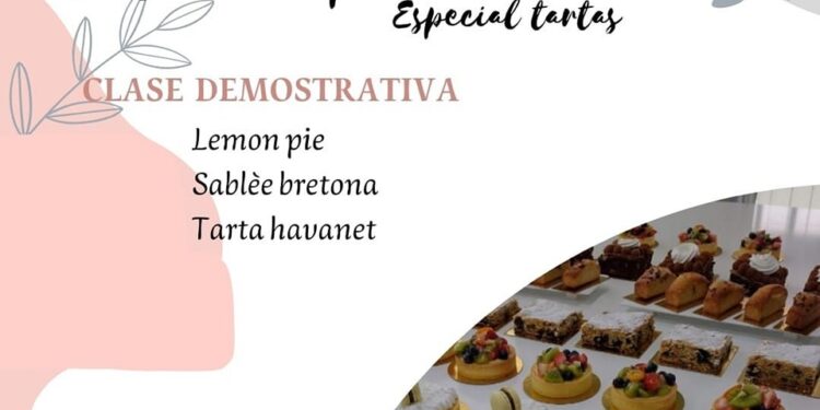 Clase demostrativa de Pastelería para el té