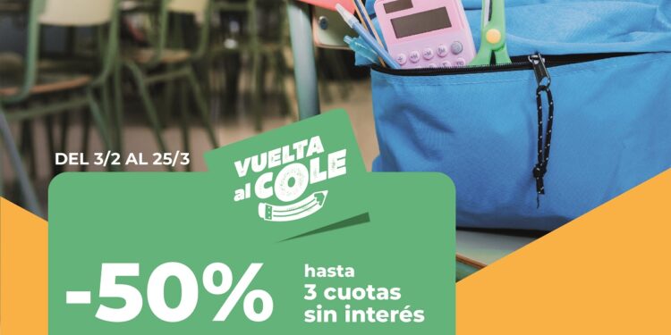 “Vuelta al Cole”: una nueva promo con importantes descuentos para comprar artículos escolares