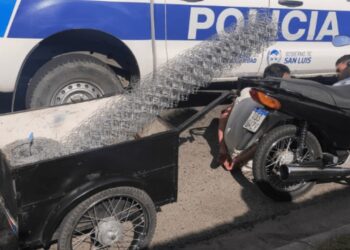 Detuvieron a dos hombres que robaron elementos de la planta potabilizadora de avenida El Portezuelo