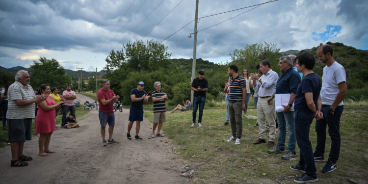 Potrero de los Funes: 189 familias más contarán con gas natural en sus domicilios