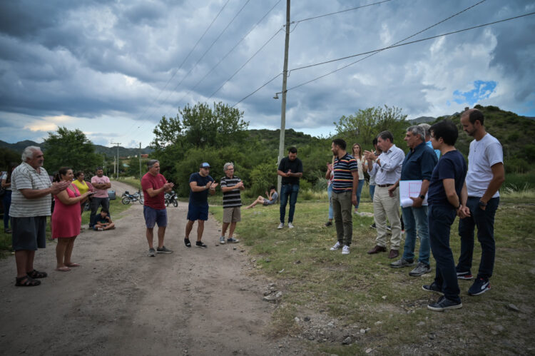 Potrero de los Funes: 189 familias más contarán con gas natural en sus domicilios