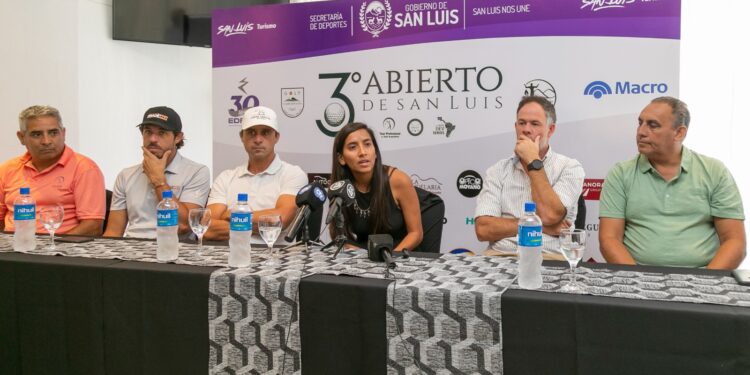 Golf profesional: comienza el 3° Abierto de San Luis