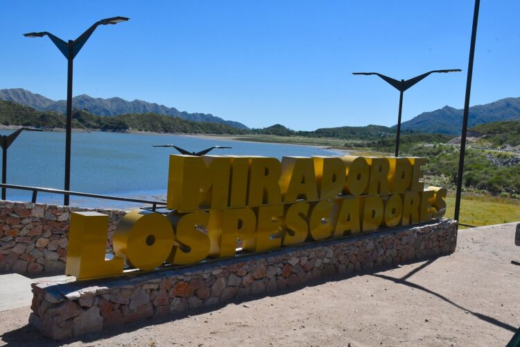 Nuevo espacio recreativo para fomentar el turismo en el Dique Cruz de Piedra