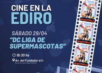 El cine gratuito de la EDIRO confirmó su grilla para abril