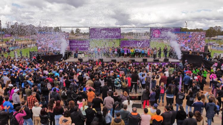 Se inauguró la primera etapa de la Villa Deportiva de San Luis