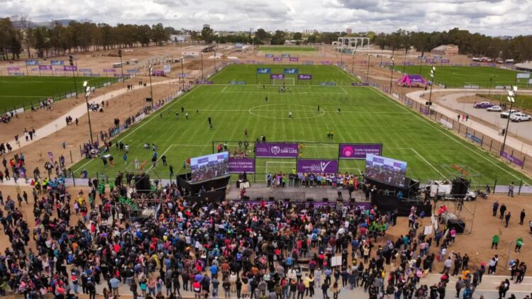Se inauguró la primera etapa de la Villa Deportiva de San Luis