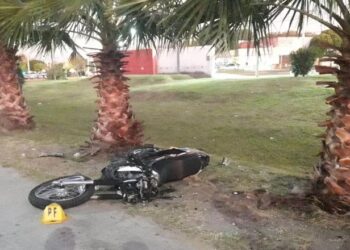 Murió el joven que se accidentó este sábado en la avenida Santos Ortiz