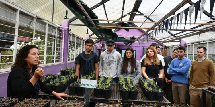 El Ecoparque Cruz de Piedra recibió a alumnos de la Facultad de Ingeniería y Ciencias Agropecuarias de Villa Mercedes