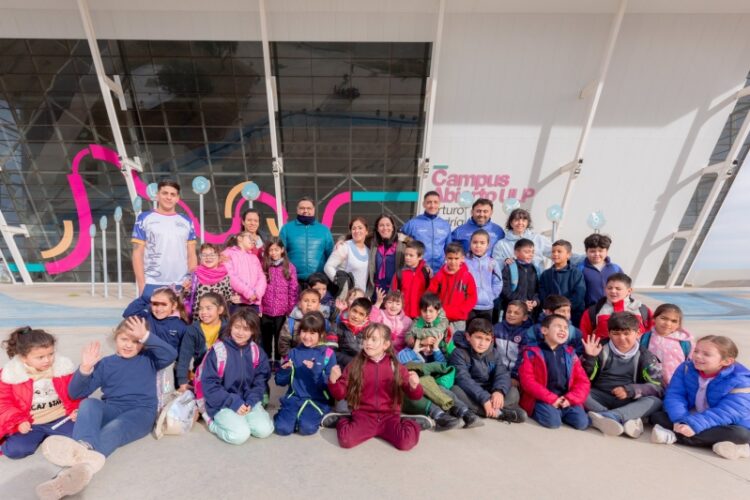 La escuela “Fabricio Alcaraz” de El Volcán visitó el Campus ULP