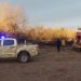 Sorprendieron a dos personas que quemaban pastizales en campos de El Volcán y La Toma
