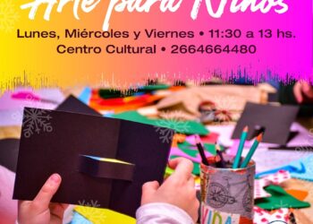Taller de reciclado y de arte para niños