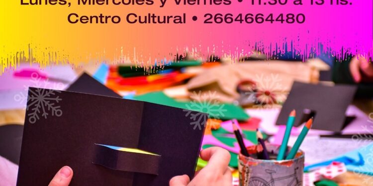 Taller de reciclado y de arte para niños