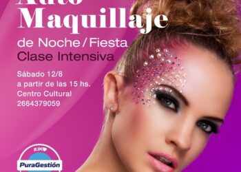 Se suma una nueva clase intensiva de auto maquillaje para los vecinos de la ciudad