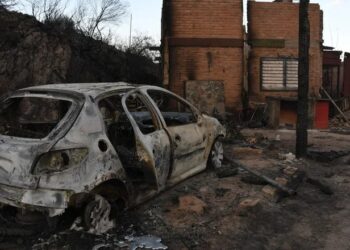 Calculan que el fuego consumió unos 94 kilómetros cuadrados