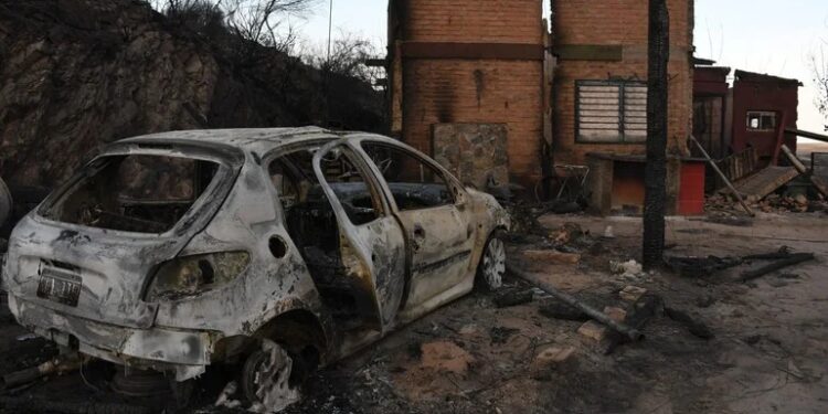 Calculan que el fuego consumió unos 94 kilómetros cuadrados