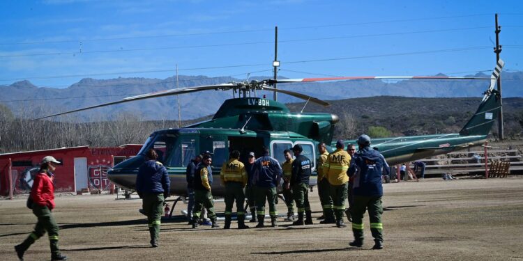 Actualizaron la situación de los incendios que afectan distintos puntos en la provincia