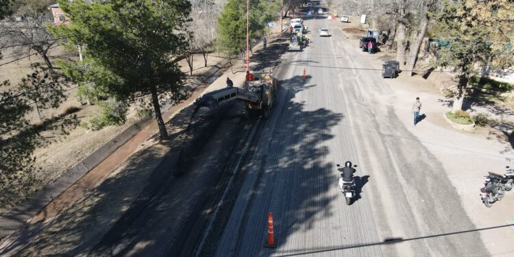 Comenzaron los trabajos de repavimentación de la Ruta Provincial Nº18