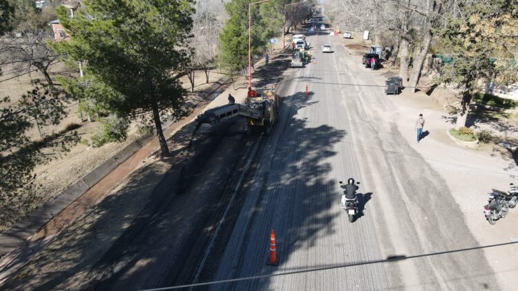 Comenzaron los trabajos de repavimentación de la Ruta Provincial Nº18