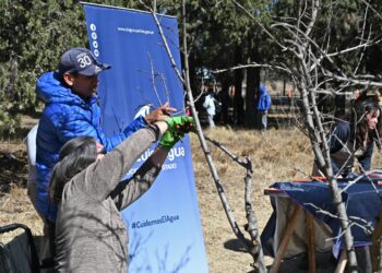 El ecoparque Cruz de Piedra brindó una capacitación de poda de frutales