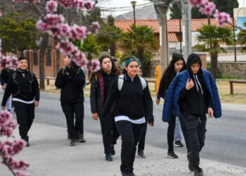 Comenzó la marcha patriótica de la Mixta hacia Las Chacras