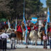 Agrupaciones gauchas cabalgaron hasta el Monumento del Pueblo Puntano
