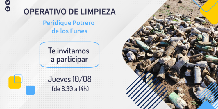 Limpiemos entre todos el Dique Potrero de los Funes