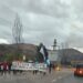 Protesta de un grupo de vecinos por inseguridad
