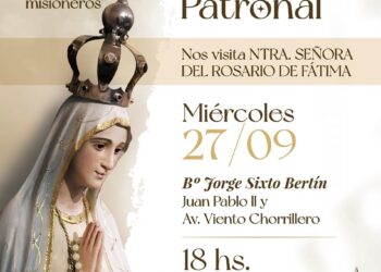 Invitación por actividades de Mes Patronal