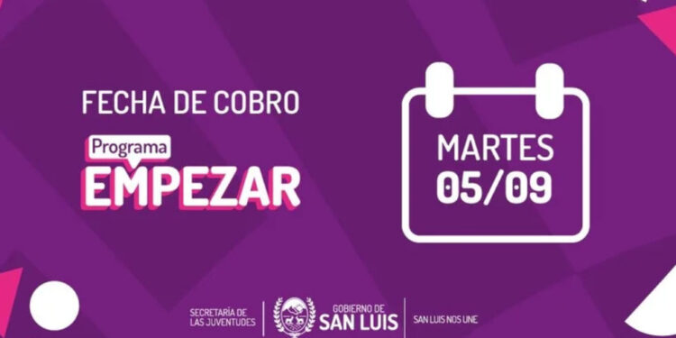 Beneficiarios del Programa Empezar cobrarán este martes