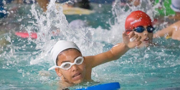 Con más de 100 estudiantes, se llevó adelante el Encuentro Intercolegial de Natación